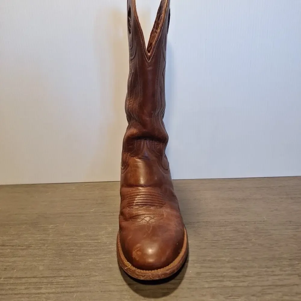 Tacovas Prescott 8.5 Brown Cowboy Boot - Picture 8 of 12